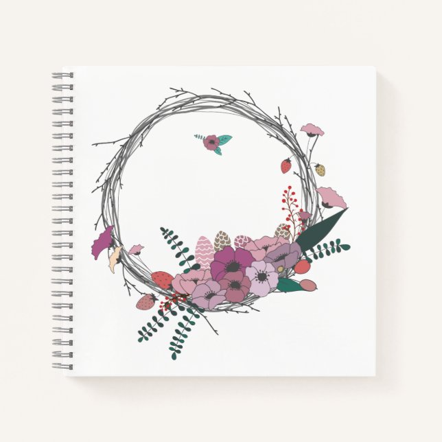 8.5" x 8.5" Spiral Notebook (Front)