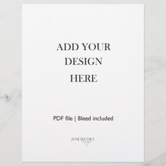 8.5x11" Portrait Sheet Printing