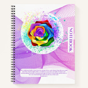 8.5X11 SCRIPTURE BASED NOTEBOOK
