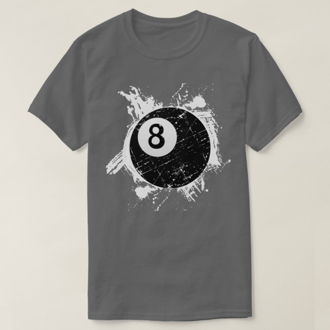 8 Ball 18 T-Shirt (Design Front)