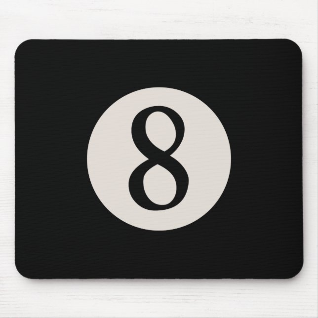 8-Ball 8 Mouse Pad (Front)
