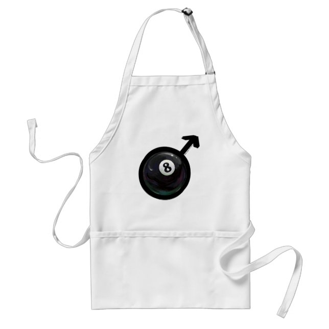 8 Ball Adult Apron (Front)