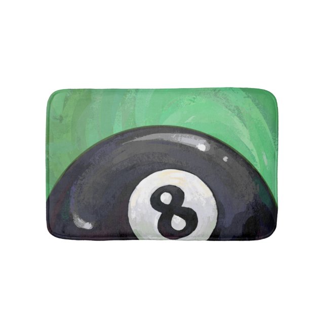 8 Ball Bathroom Mat (Front)