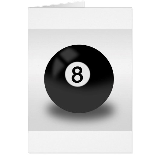 8 Ball - Billiards Cards (Front)