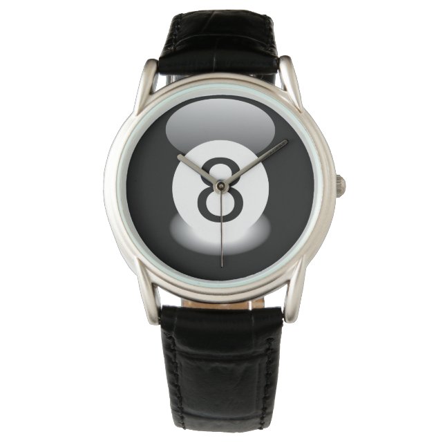 8 Ball Billiards Watch Pool Hall Special (Front)