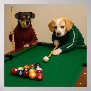 "8-Ball Break" Poster