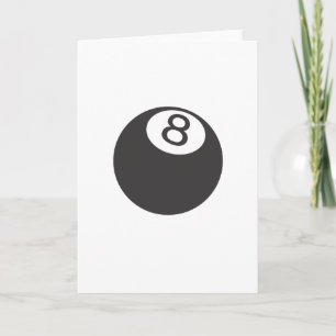 8 ball card