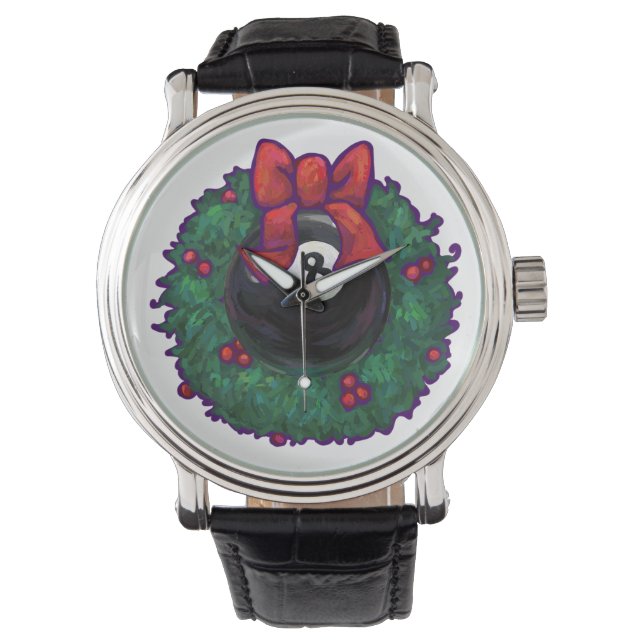 8 Ball Christmas Watch (Front)
