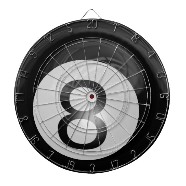 8 Ball Dart Board (Front)