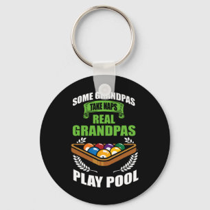 8 Ball Eight Ball - Funny Pool Billiards Keychain