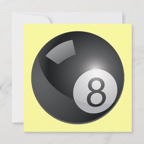 8 Ball Invitation