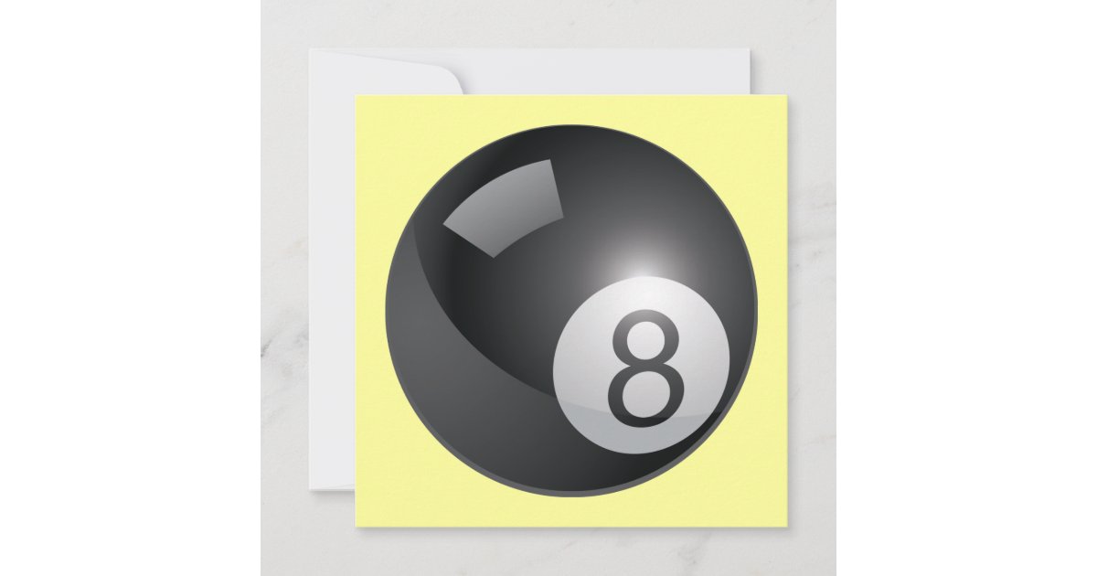 Gender Reveal 8 Ball Pool / Billiard Ball 8ball Design 