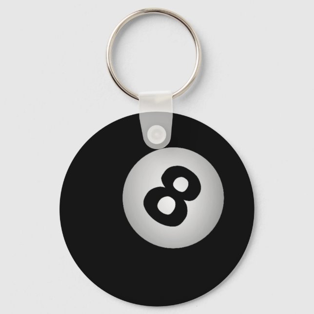 8 Ball key chain (Front)