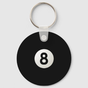 8 Ball Key Chain