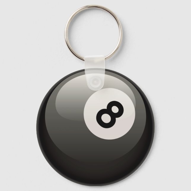 8 BALL KEYCHAIN (Front)