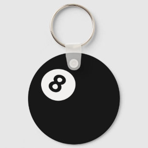 8 ball keychain