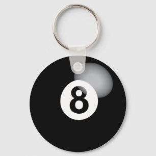 8 Ball Keychain