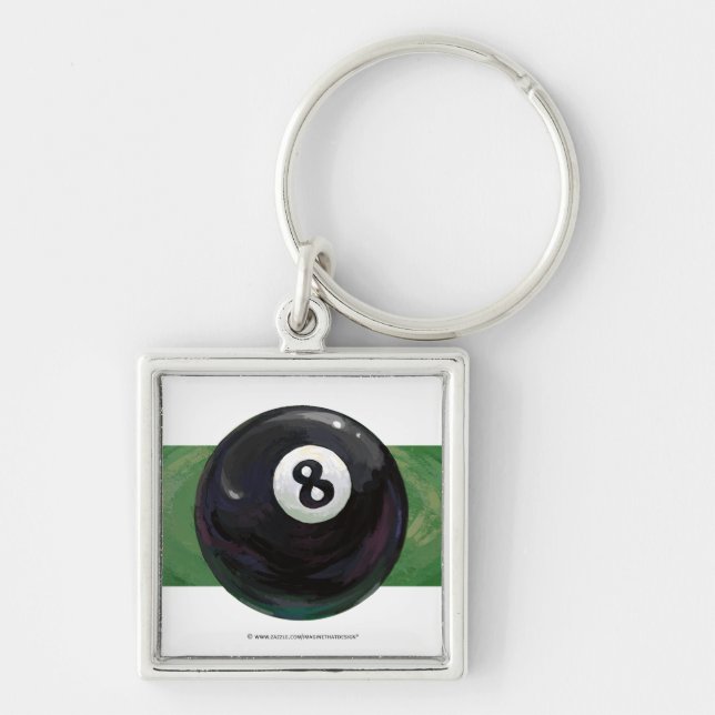8 Ball Keychain (Front)