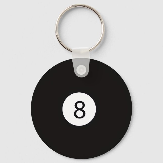 8 Ball Keychain (Front)