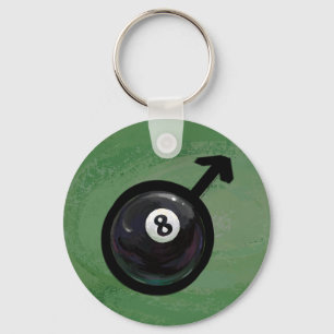 8 Ball Keychain