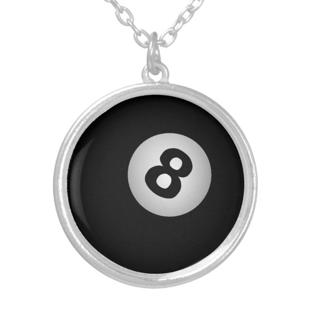 8 Ball necklace (Front)