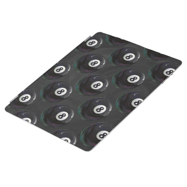 8 Ball Pattern iPad Smart Cover (Side)