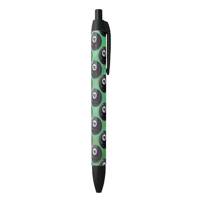 8 Ball Pattern Pen (Bottom (Vertical))
