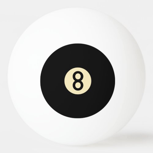 8 Ball Ping Pong Ball