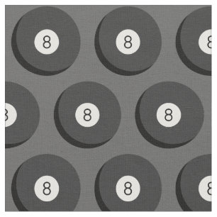 8 Ball Pool Billiards Bar Fabric