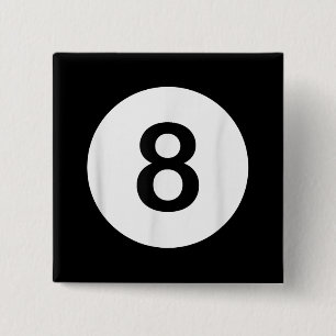8 Ball Pool Hall Tees, Shark Lover Gift Button