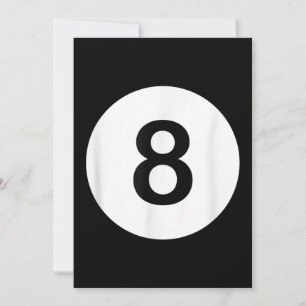 8 Ball Pool Hall Tees, Shark Lover Gift Holiday Card