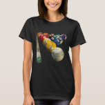 8-ball Pool Team Bar League Billiards Men Women Gr T-Shirt