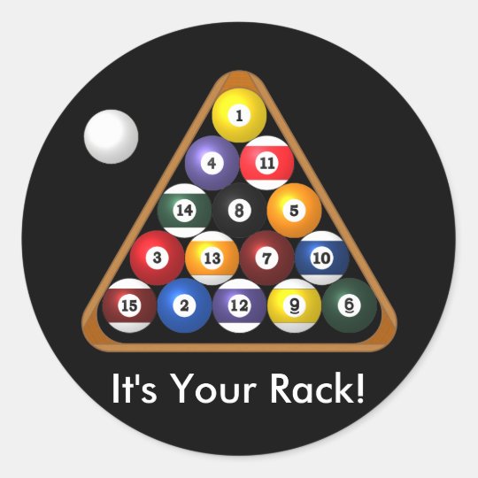 8ball Rack stickers