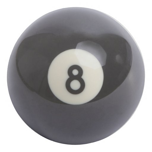 8 Ball Round Eraser | Zazzle