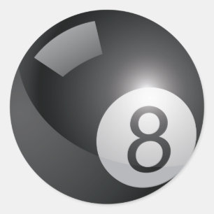 8 Ball Sticker