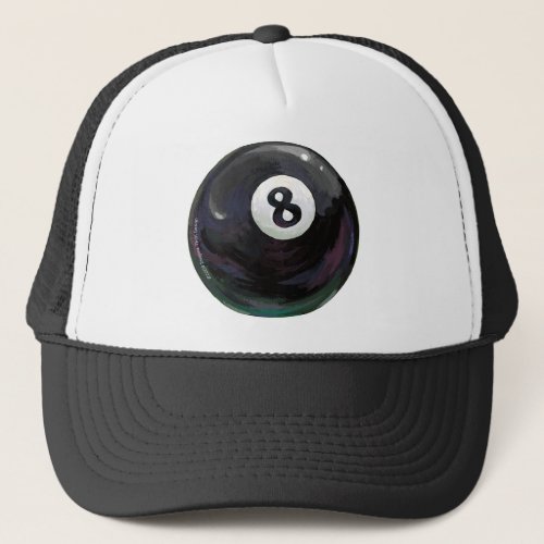 8 Ball Trucker Hat