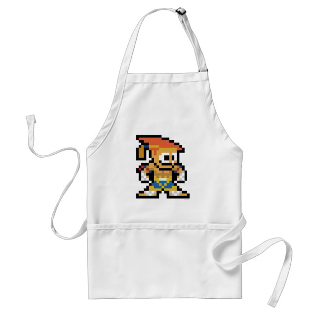 8-Bit Adon Adult Apron (Front)