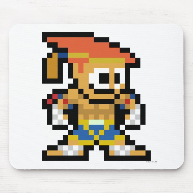 8-Bit Adon Mouse Pad (Front)