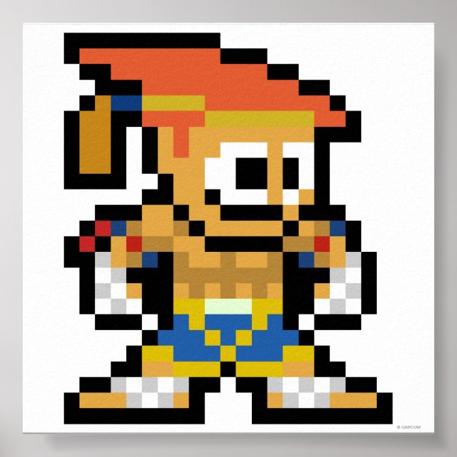 8-Bit Adon Poster (Front)
