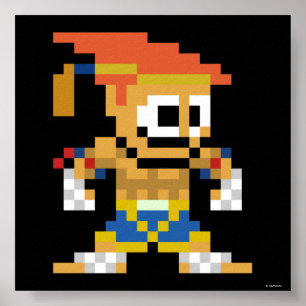 8-Bit Adon Poster