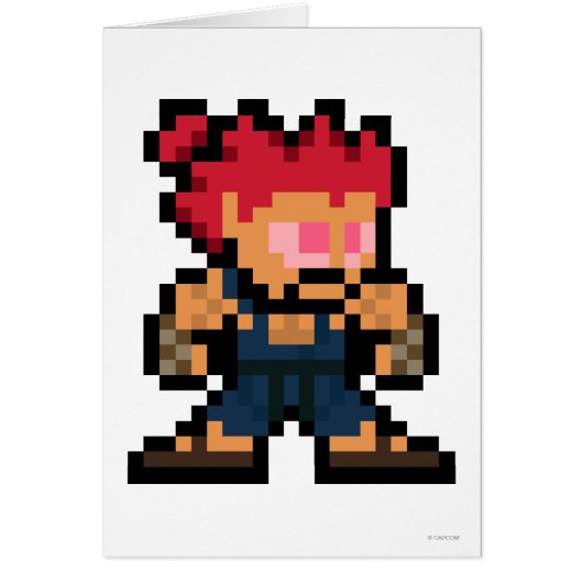 8-Bit Akuma (Front)