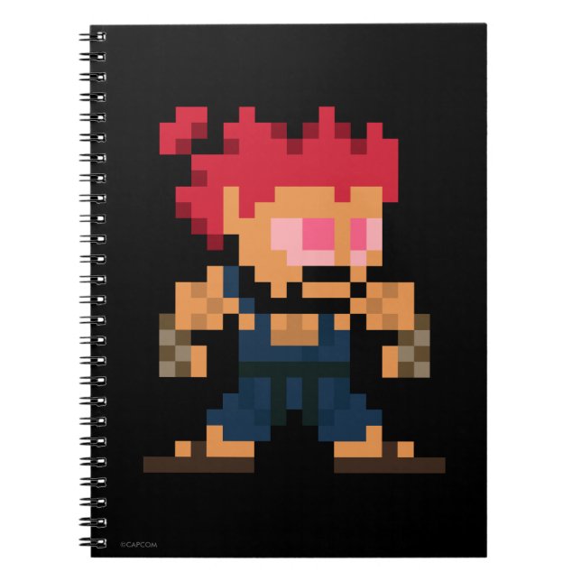 8-Bit Akuma Notebook (Front)
