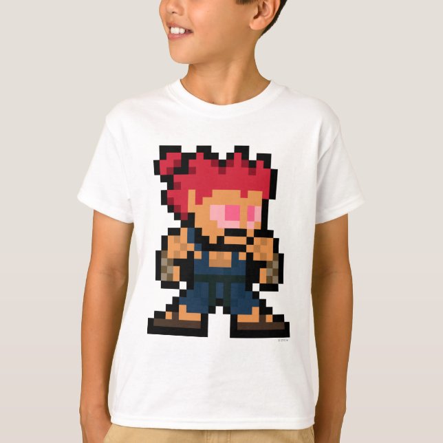 8-Bit Akuma T-Shirt (Front)