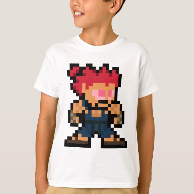 8-Bit Akuma T-Shirt (Front)