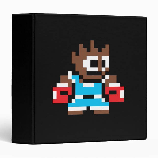 8-Bit Balrog Binder (Front/Spine)