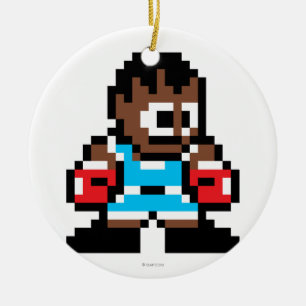 8-Bit Balrog Ceramic Ornament
