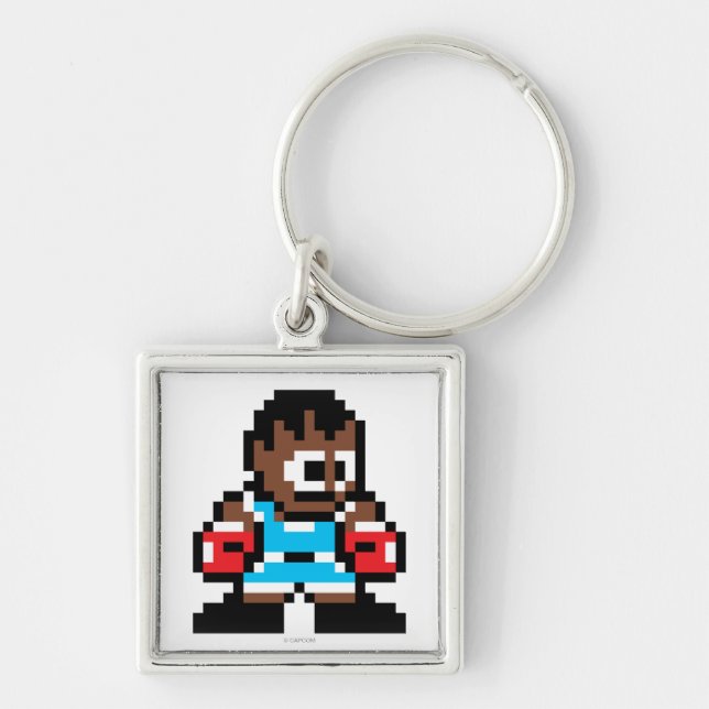 8-Bit Balrog Keychain (Front)