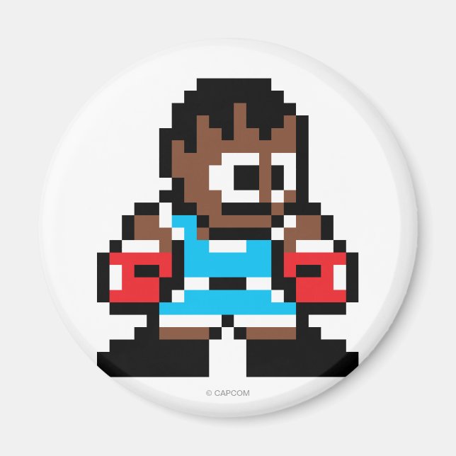 8-Bit Balrog Magnet (Front)