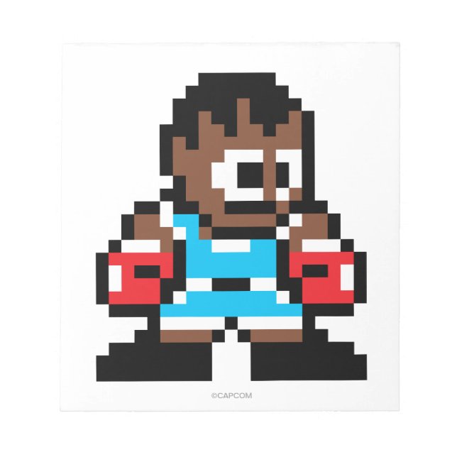 8-Bit Balrog Notepad (Front)