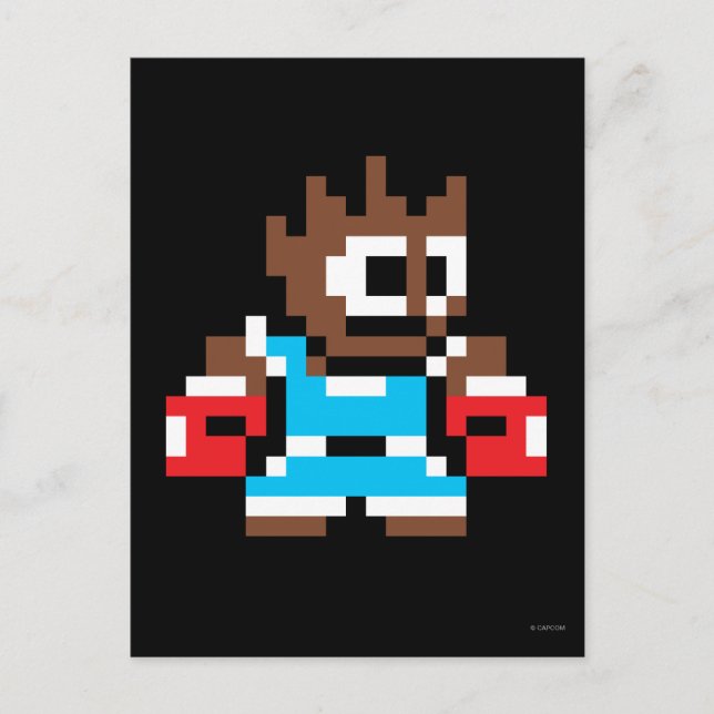8-Bit Balrog Postcard (Front)